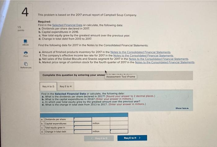  4 15 points This problem is based on the 2017 annual
