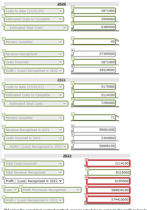 1, 2020, Larkspur Construction Company contracted to construct a factory building for