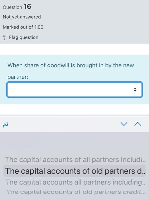 Question 15 It increases the debit balance of capital ac.. It increase