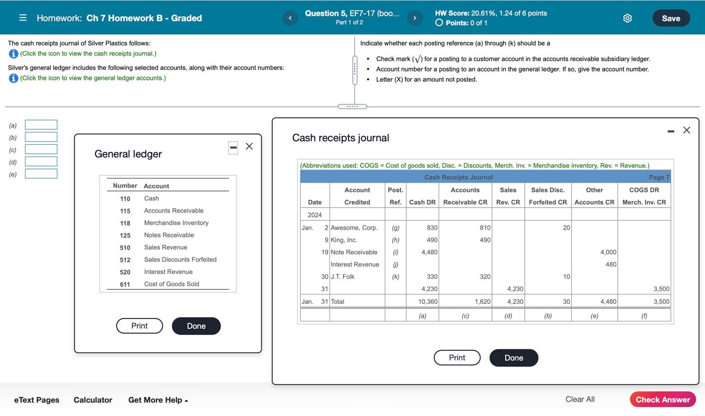 Homework: Ch 7 Homework B - Graded Question 5, EF7-17 (boo...