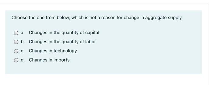  Choose the one from below, which is not a reason for