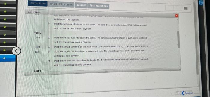 Accounts Journal Final Questions Instructions The following transactions were completed by Winklevossing