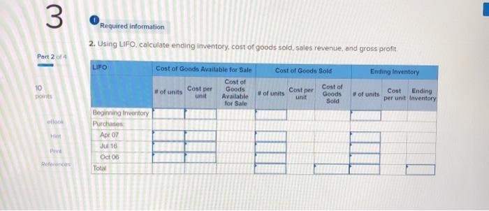 when costs are rising (L06-3) [The following information applies to the questions