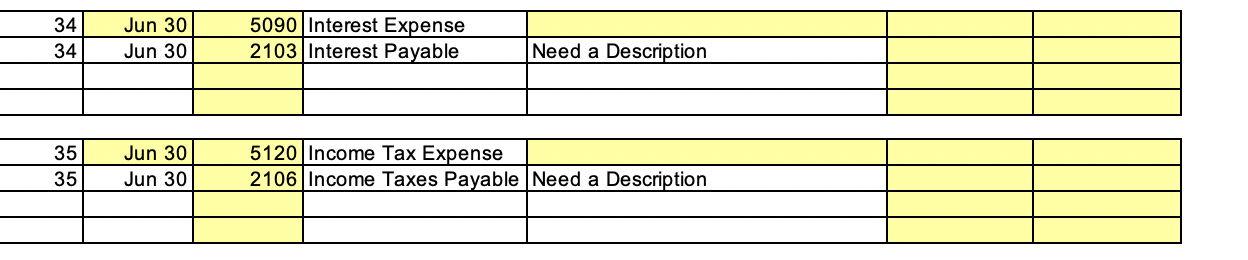 2, and 10 transactions is a five-year note, with interest at the
