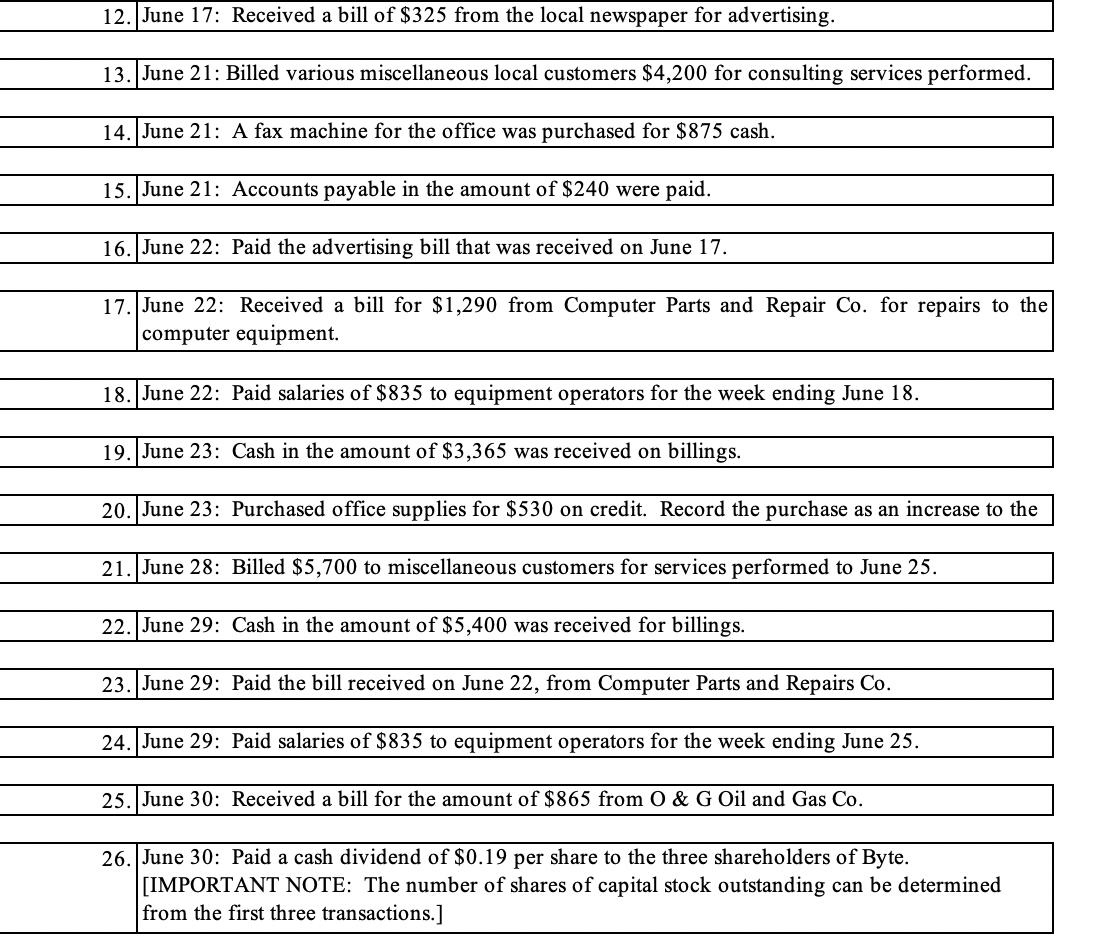 a 360 day year. [IMPORTANT NOTE: The original note on the computer
