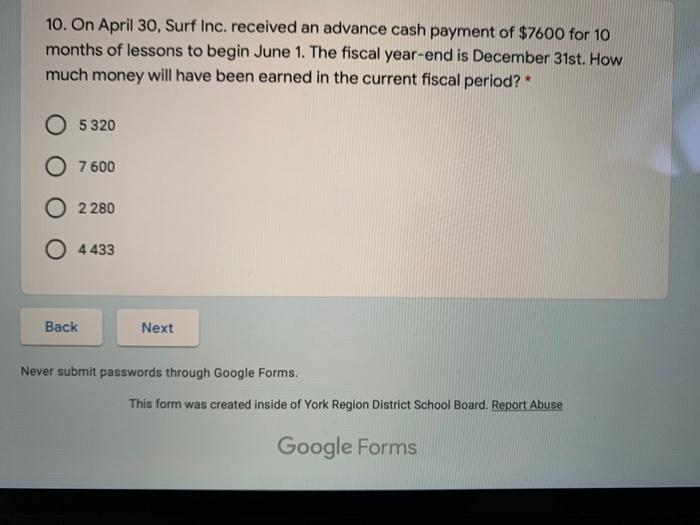 above 0 This is a required question 2. The accountant did not