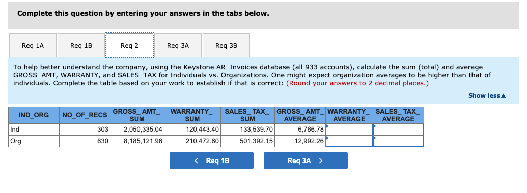 Overall Skills Assignment 3: Keystone Accounts Receivable, Part 1 Required Data Files: