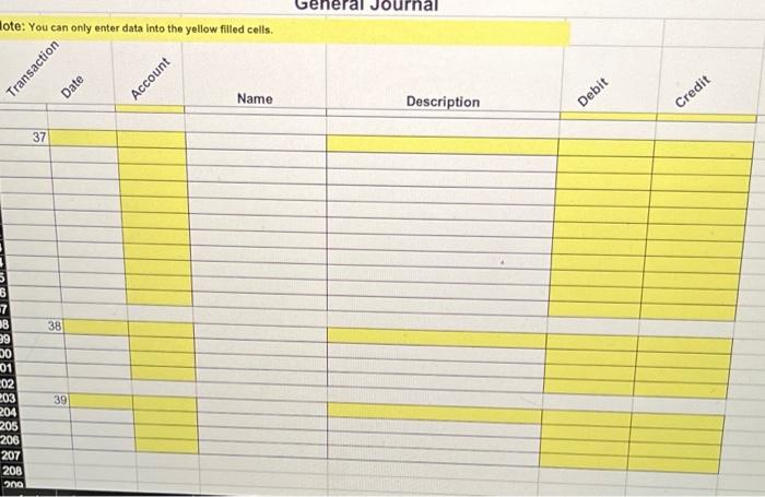 5 1140 Prepaid Rent 6 1150 Office Supplies 7 1211 Office Equip.