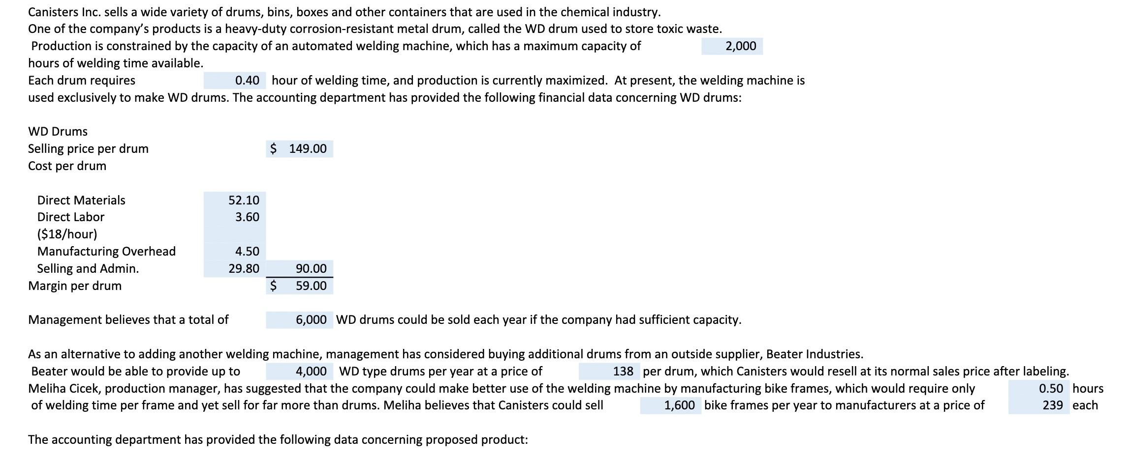 ONLY ANSWER THE FOURTH REQUIREMENT Requirement 4: What non-quantifiable factors should be