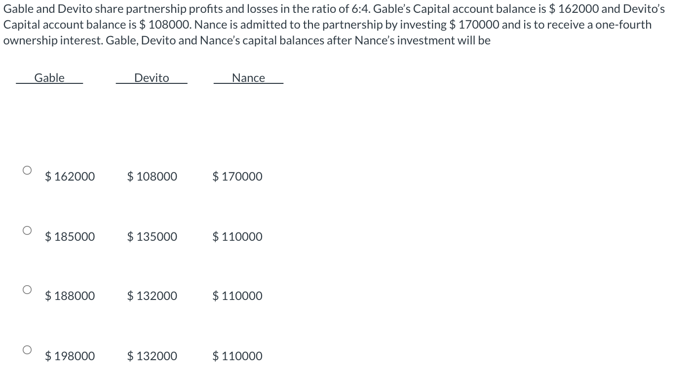 me with this three part problem that I don't seem to get