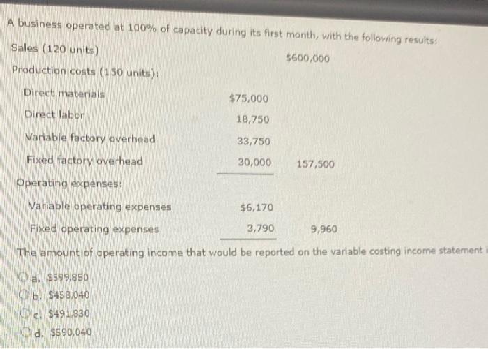 plz answer this question quick (will like up c:) A business operated