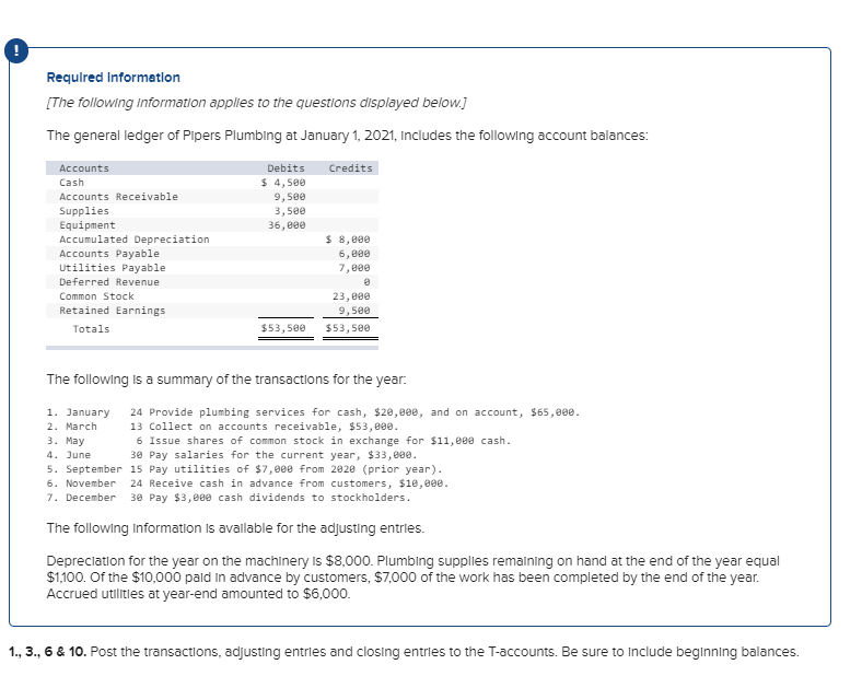 i need help figuring this out please Required Information [The following