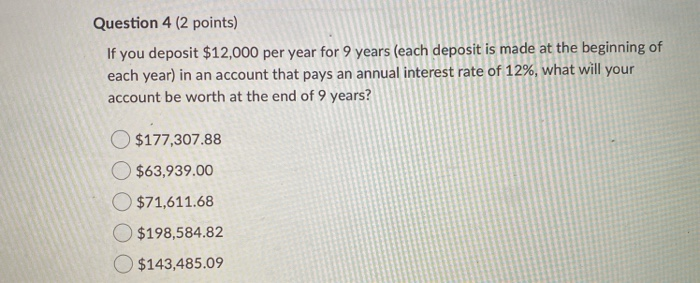period of 18 years by making equal annual deposits in an account