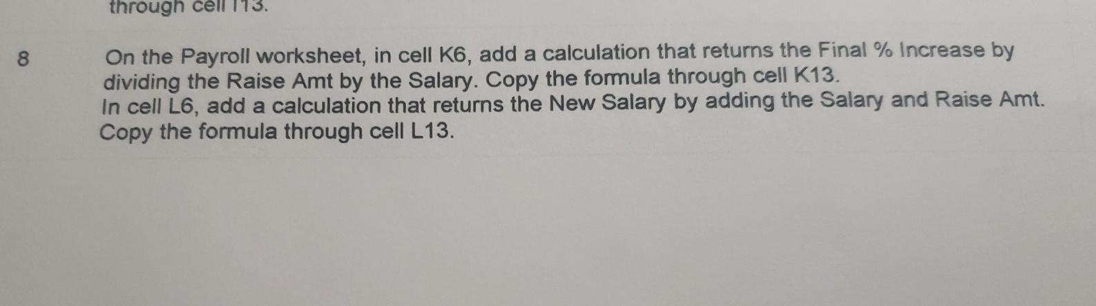 ep the data confidential. to Perform: Instructions Start Excel. Download and open