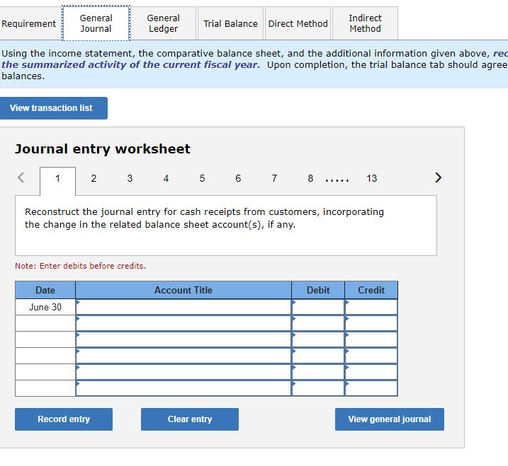 Use the following financial statements and additional information. ECO BUILD INCORPORATED Comparative