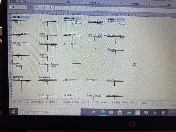 Inc 3 Unadjusted Til Balance 3 4 Debe Ceede 5. Cash 121.550