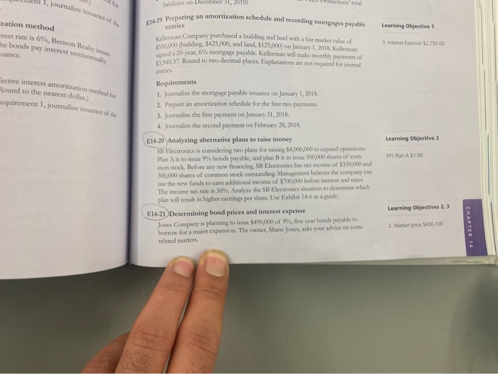  El journalize i liabilities on December 31, 20109 U Proxluctions tocal