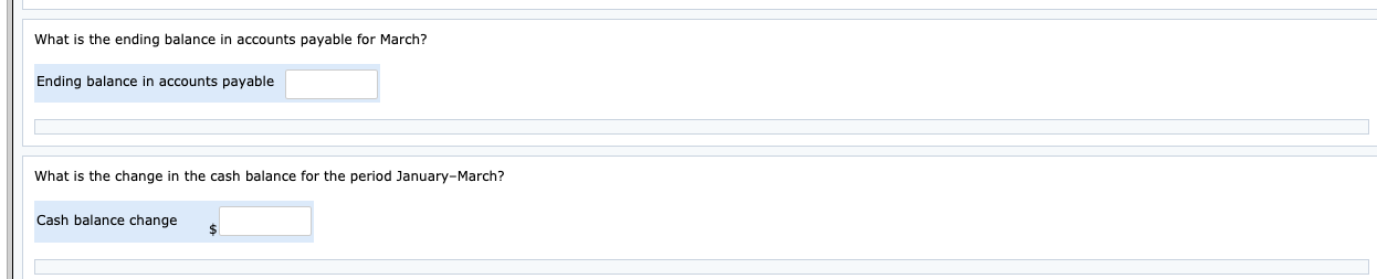 as follows: Sales Production in units January $31,200 1,000 February $42,400 1,500