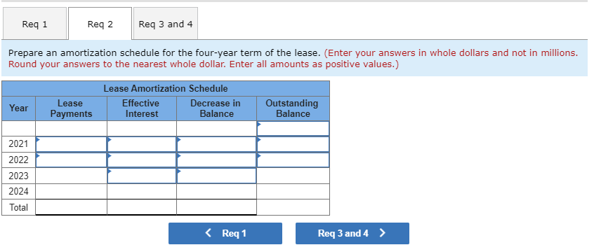 1, 2021. The lease agreement for the $4.1 million (falr value and