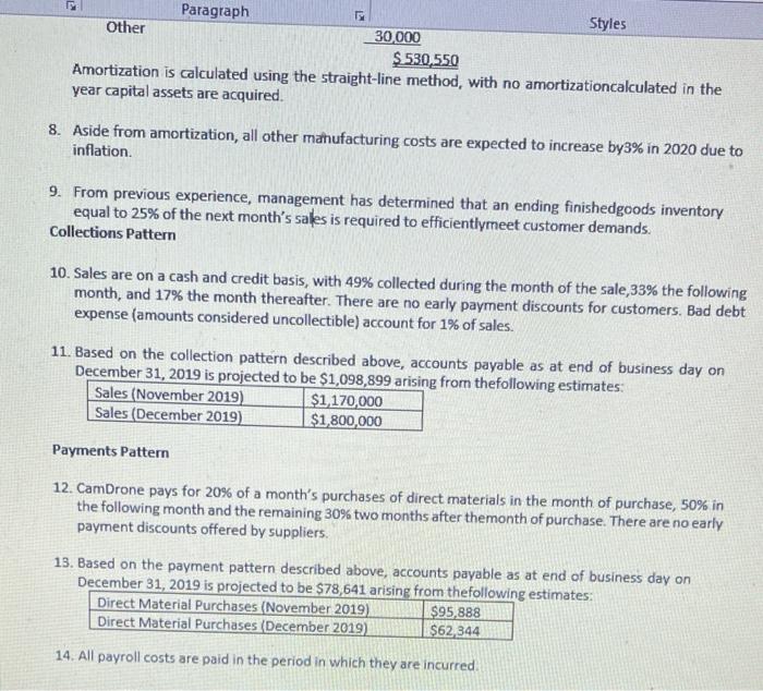 Master Budget Case Study As part of the continued advancement of technology,
