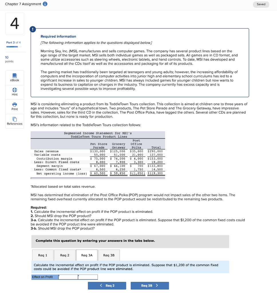 ( MSI), manufactures and sells computer games. The company has several product