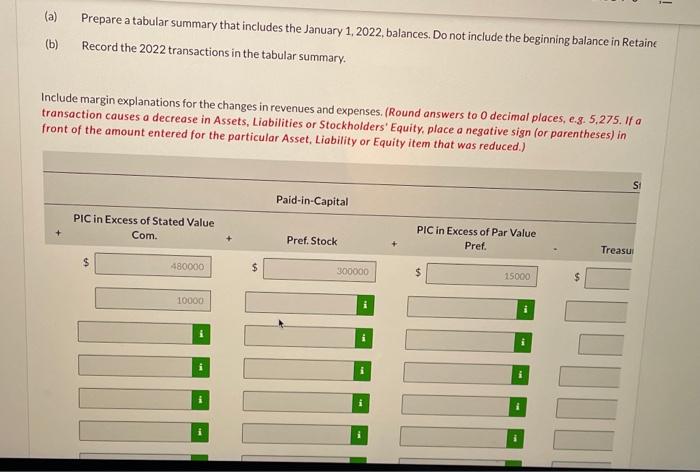 correct . thank you. The stockholders' equity accounts of Flounder Corp. on