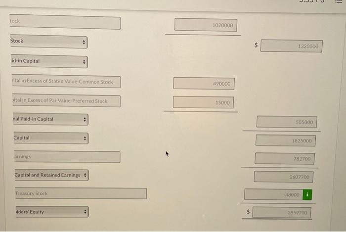 cash dividend on preferred stock, payable November 1 Paid the dividend declared