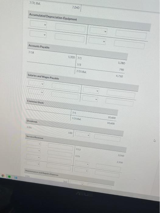 for $790 on account Paid $ 1560 cash on a 1-year insurance