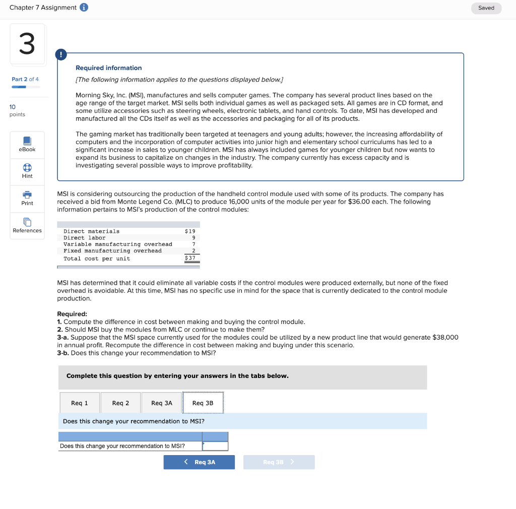 based on the age range of the target market. MSI sells both