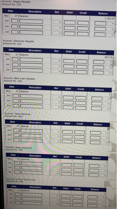 the practice set, you are asked to record transactions that occurre during