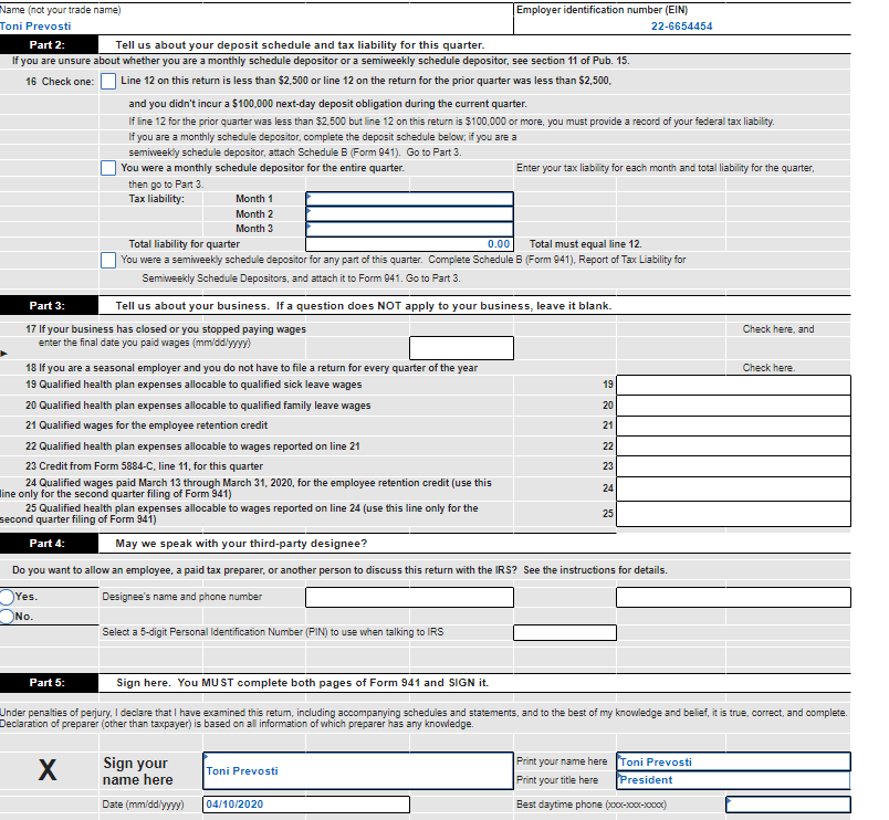 For the purpose of the taxes, assume the second February payroll amounts