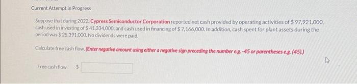 solve this accouting questions completely please Current Attempt in Progress Suppose that