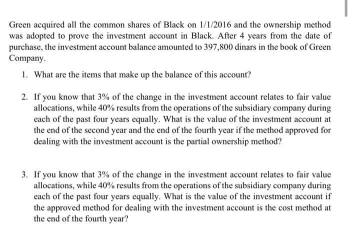  Please the solution be complete for the three branches, in addition