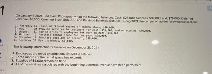  The first photo is the information given for the question. The