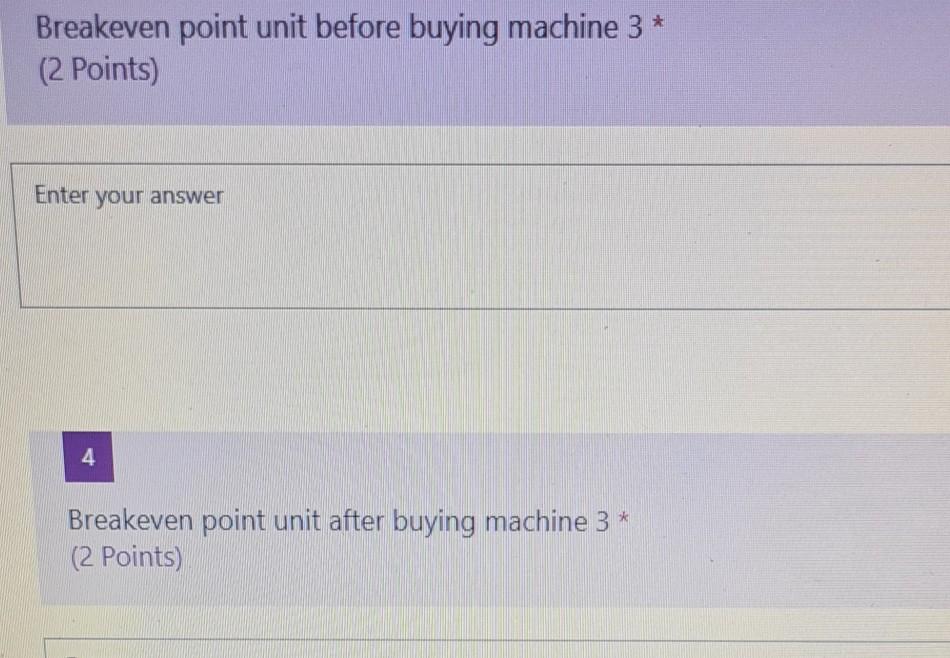 two machines aresummarized in the following table. Machine 1 (M1) cycle time