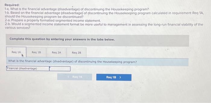 2a using the information provided Jackson County Senior Services is a nonprofit