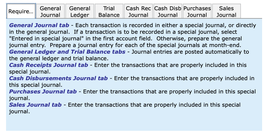 these transactions and events during March of the current year (terms for