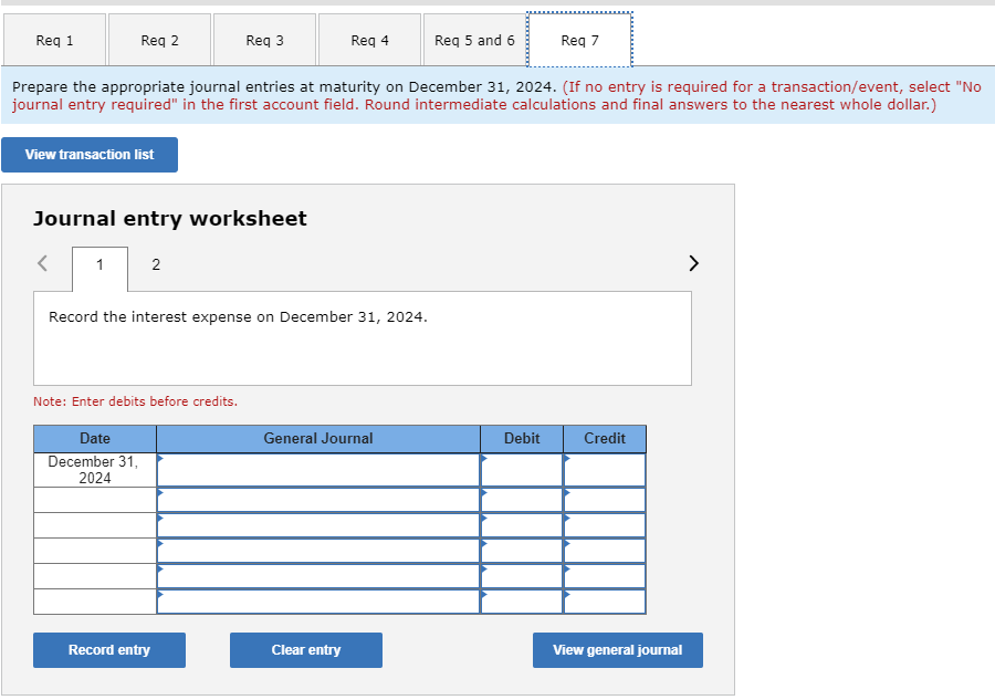 (4 years). Interest is paid semiannually on June 30 and December 31.
