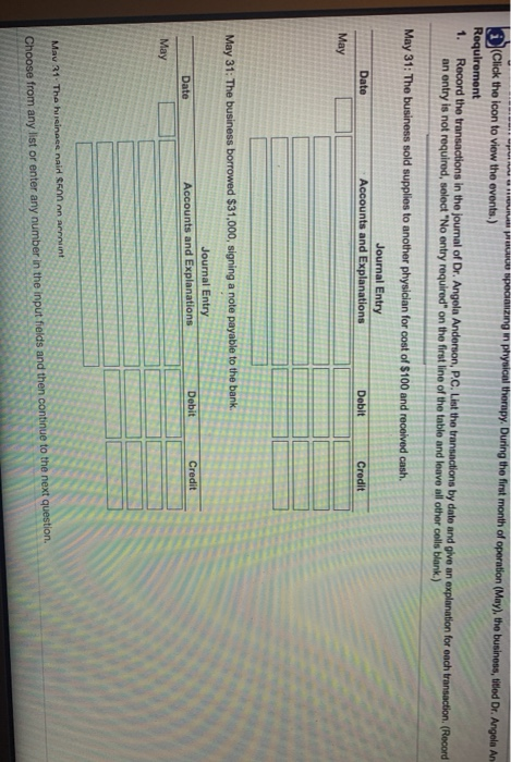 to her. The business paid cash for land costing $57,000. Anderson plans