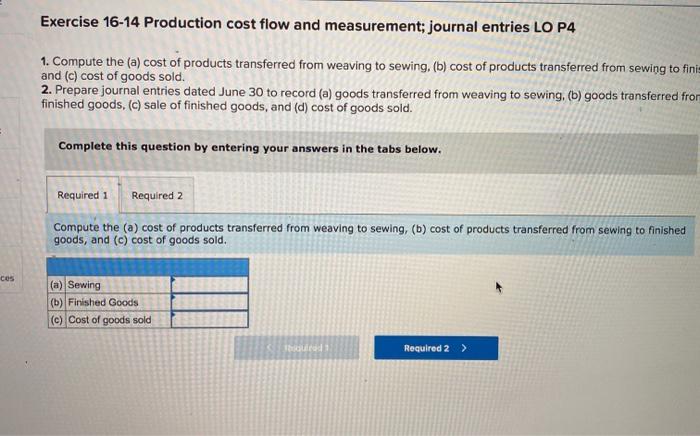following information applies to the questions displayed below) Pro-Weave manufactures stadium blankets
