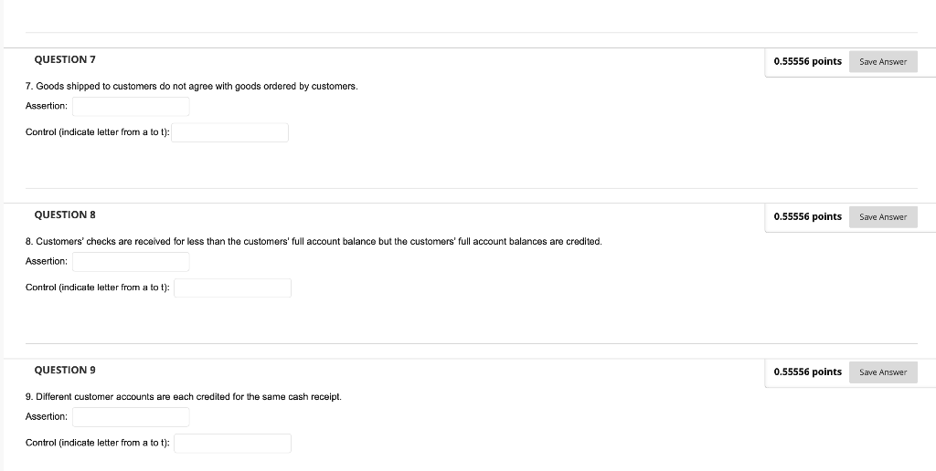 identify the assertion that we are concerned about with respect to revenues