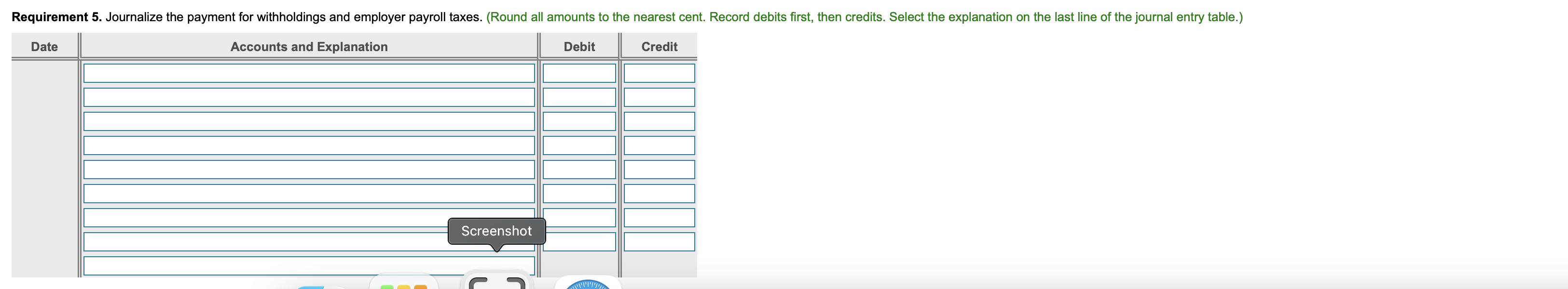 all amounts to the nearest cent. Abbreviations used: Beg. = Beginning; Cum.