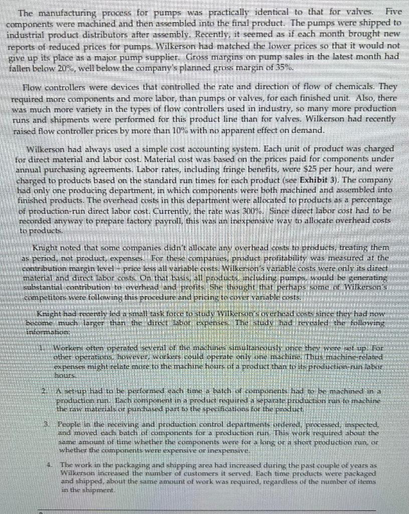 should the Wilkerson executives take to increase profitability at their company? ROBERT