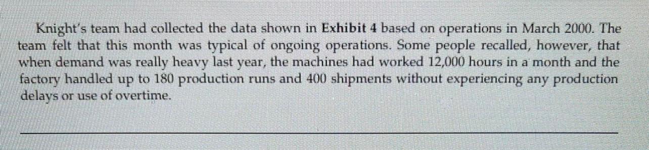 KAPLAN Wilkerson Company The decline in our profits has become intolerable. The