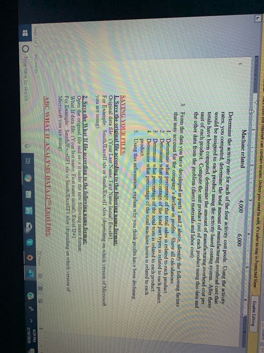 Adria Manufacturing has produced a single product called AX40. Then two years