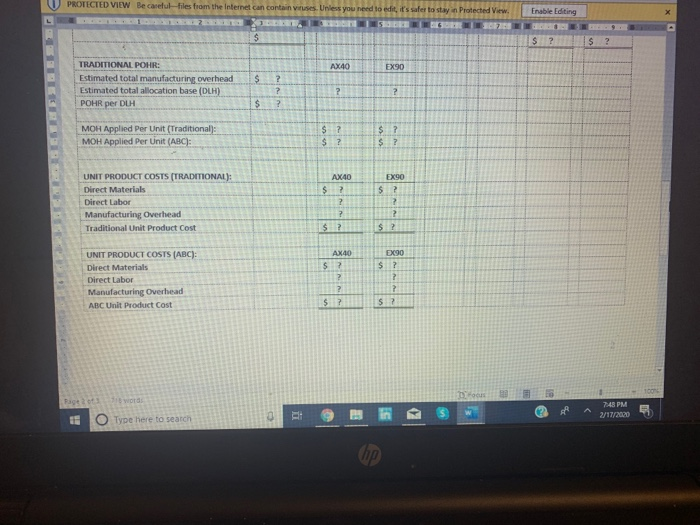 automated portion of the plant. The AX40 requires only 0.75 hour of