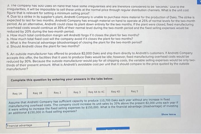 ive posted this twice and the numbers were cut off!!!! Andretti Company