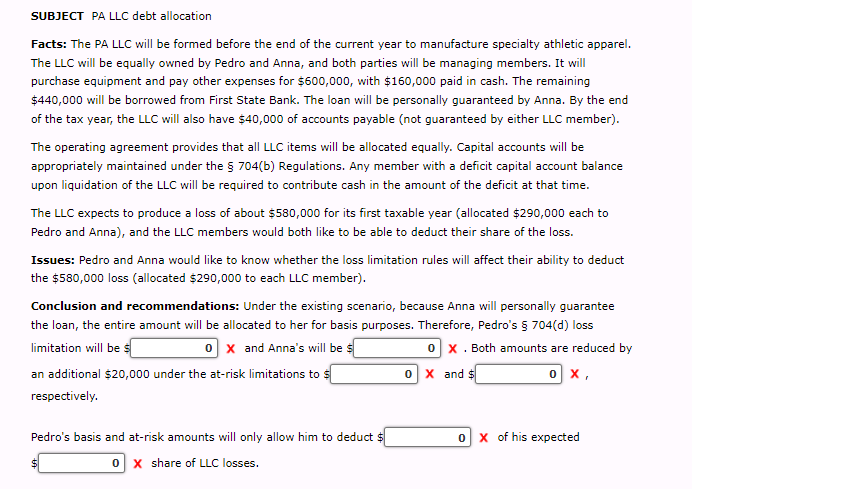 form the PA LLC by the end of 2021 to produce and