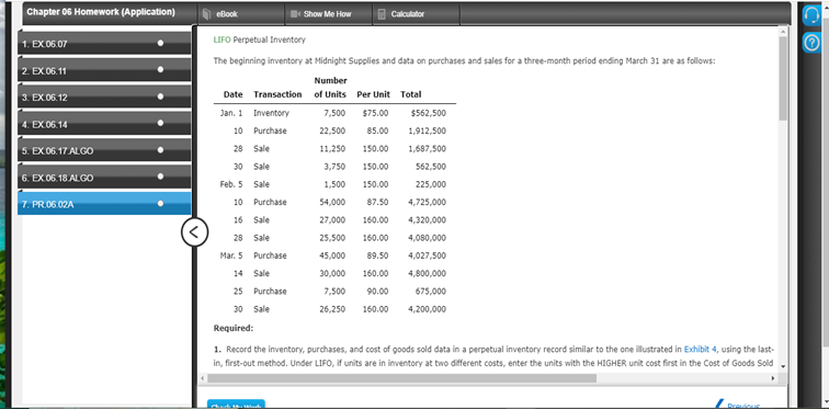 the total cost of the ending inventory according to FIFO? $ b.