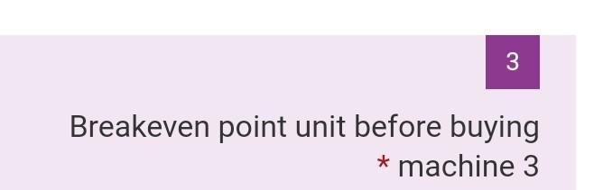 aresummarized in the following table. Machine 1 (M1) cycle time is 1